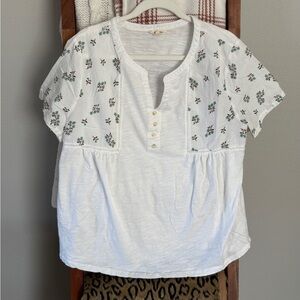 100% Cotton Floral Blouse